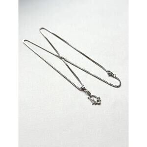 Christian Dior Logo Pendant on Chain/Necklace